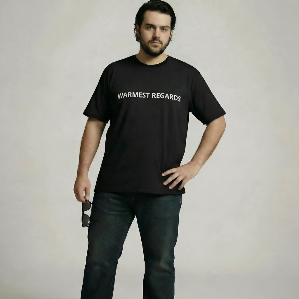 WARMEST REGARDS | Comfort Colors® 1717 Heavyweight T-Shirt | Passive Aggressive Email Humor