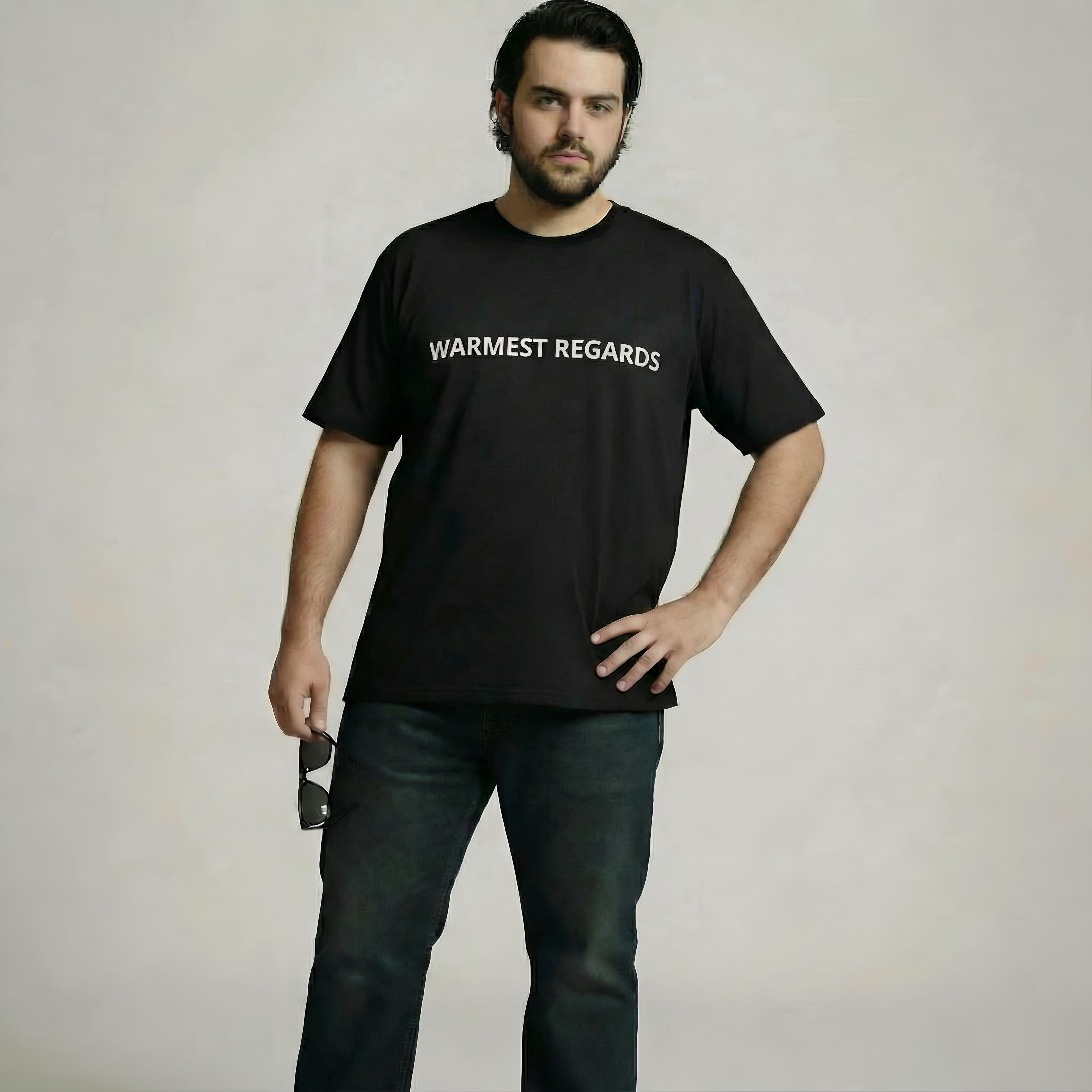 WARMEST REGARDS | Comfort Colors® 1717 Heavyweight T-Shirt | Passive Aggressive Email Humor