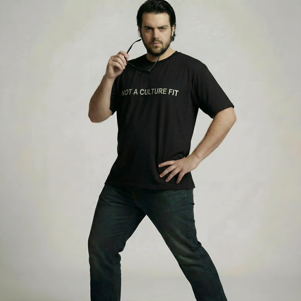 NOT A CULTURE FIT | Comfort Colors® 1717 Heavyweight T-Shirt | Sarcastic Resignation & HR Humor