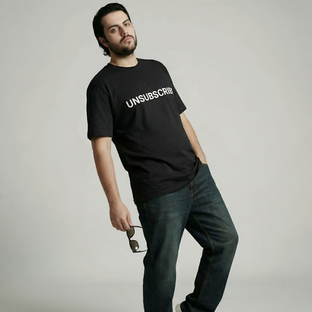 UNSUBSCRIBE | Comfort Colors® 1717 Heavyweight T-Shirt | Funny Introvert & Email Humor