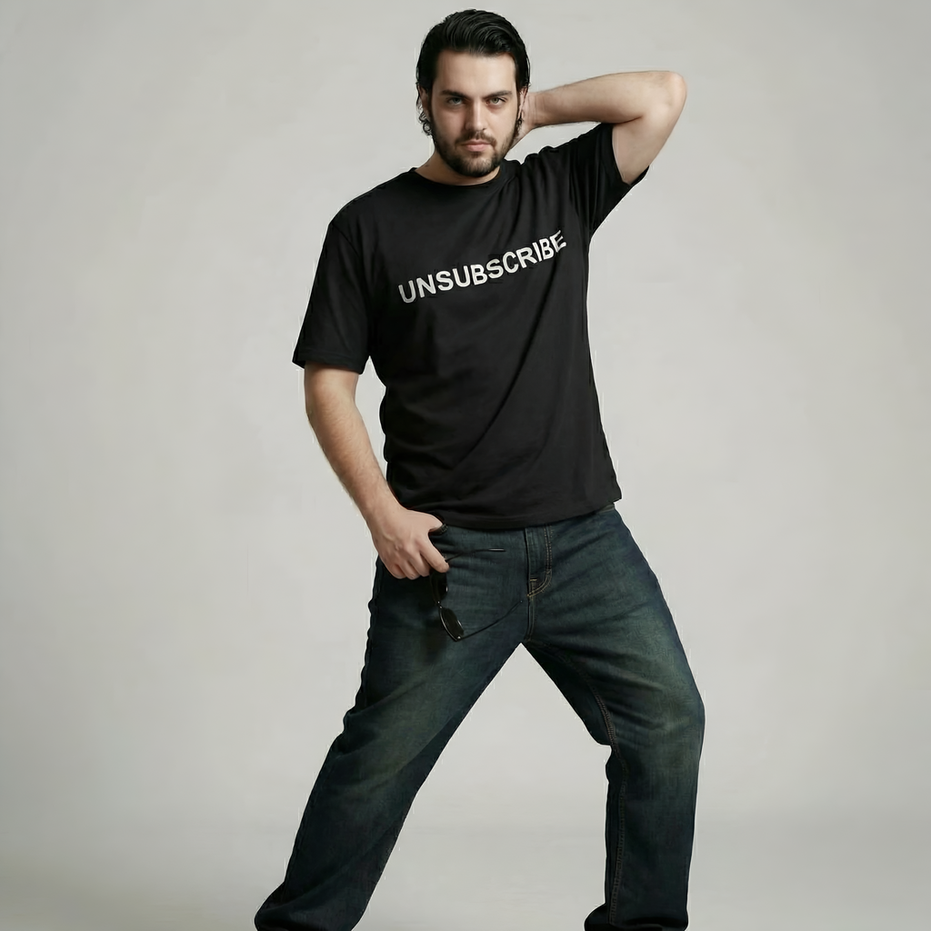 UNSUBSCRIBE | Comfort Colors® 1717 Heavyweight T-Shirt | Funny Introvert & Email Humor